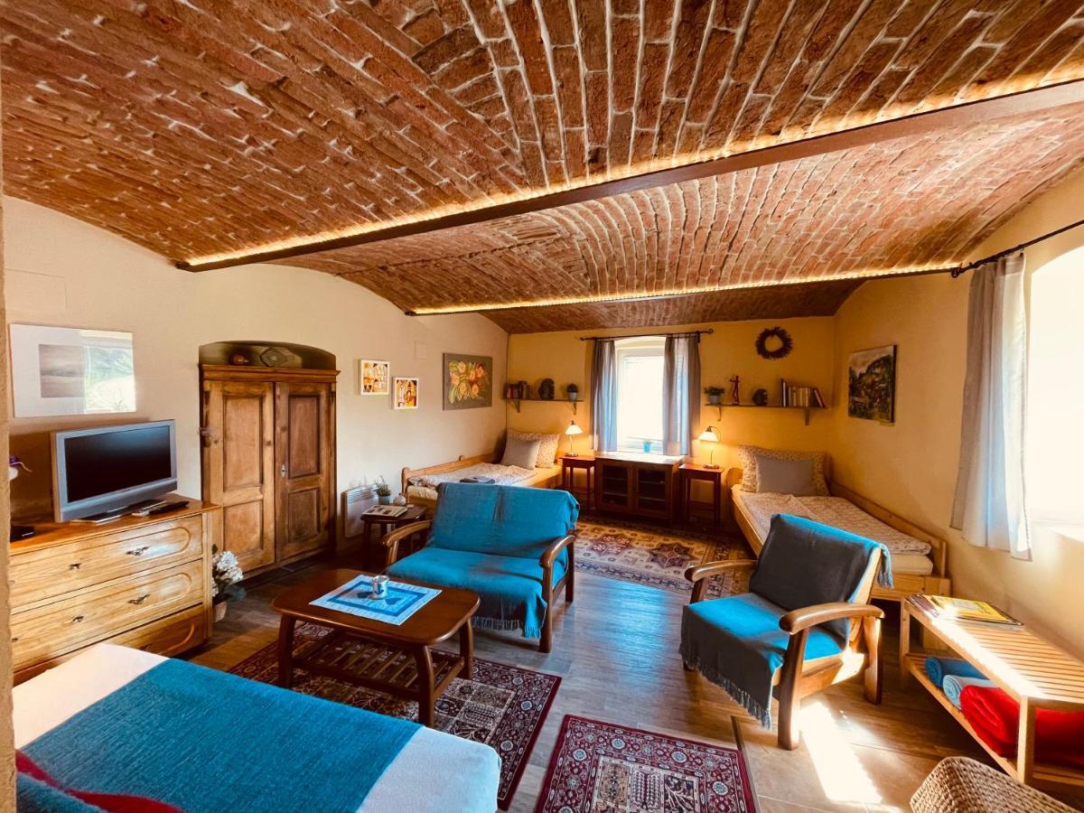 Apartmany U Kaplicky Kamyk nad Vltavou Exterior foto